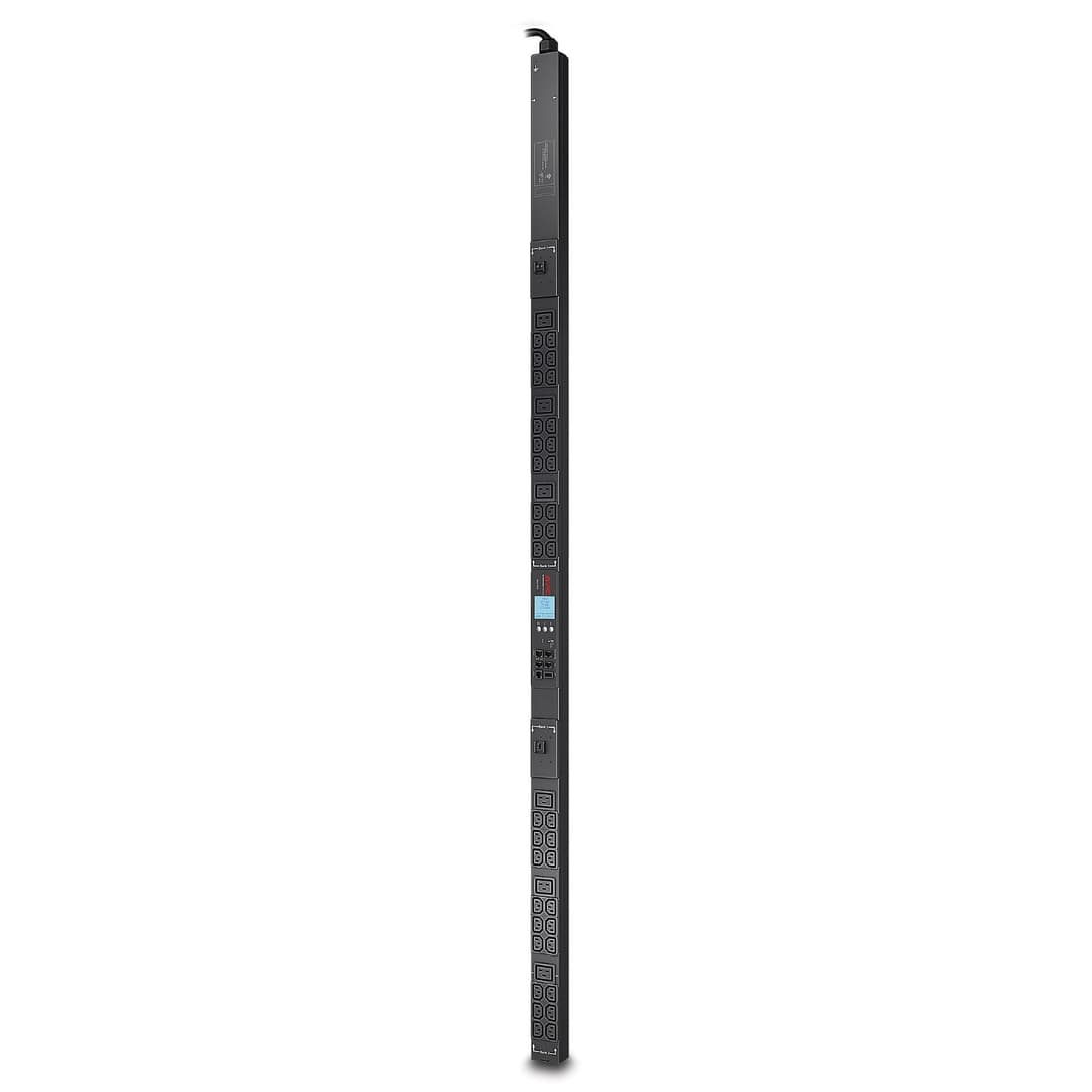 APC NetShelter Metered Rack PDU AP8841, Zero U, 5.0kW, 200/208V 30A, 36x C13 & 6x C19 Outlets - Image 1