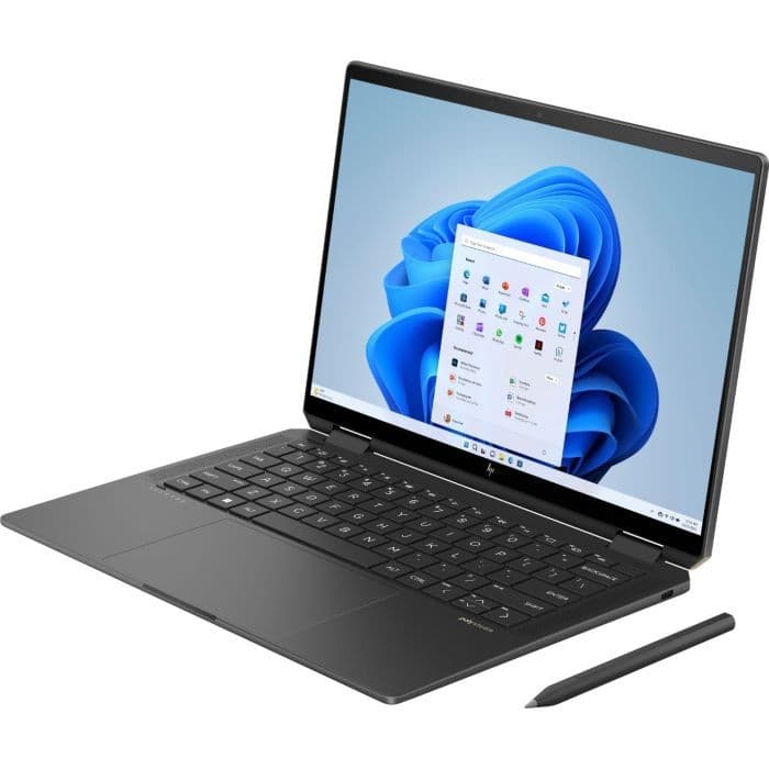 HP Spectre x360 14-eu0006na 2-in-1 Laptop Intel Core Ultra 5 125H 16GB RAM 512GB SSD 14-Inch 3K OLED Touchscreen - Nightfall Black - Image 3