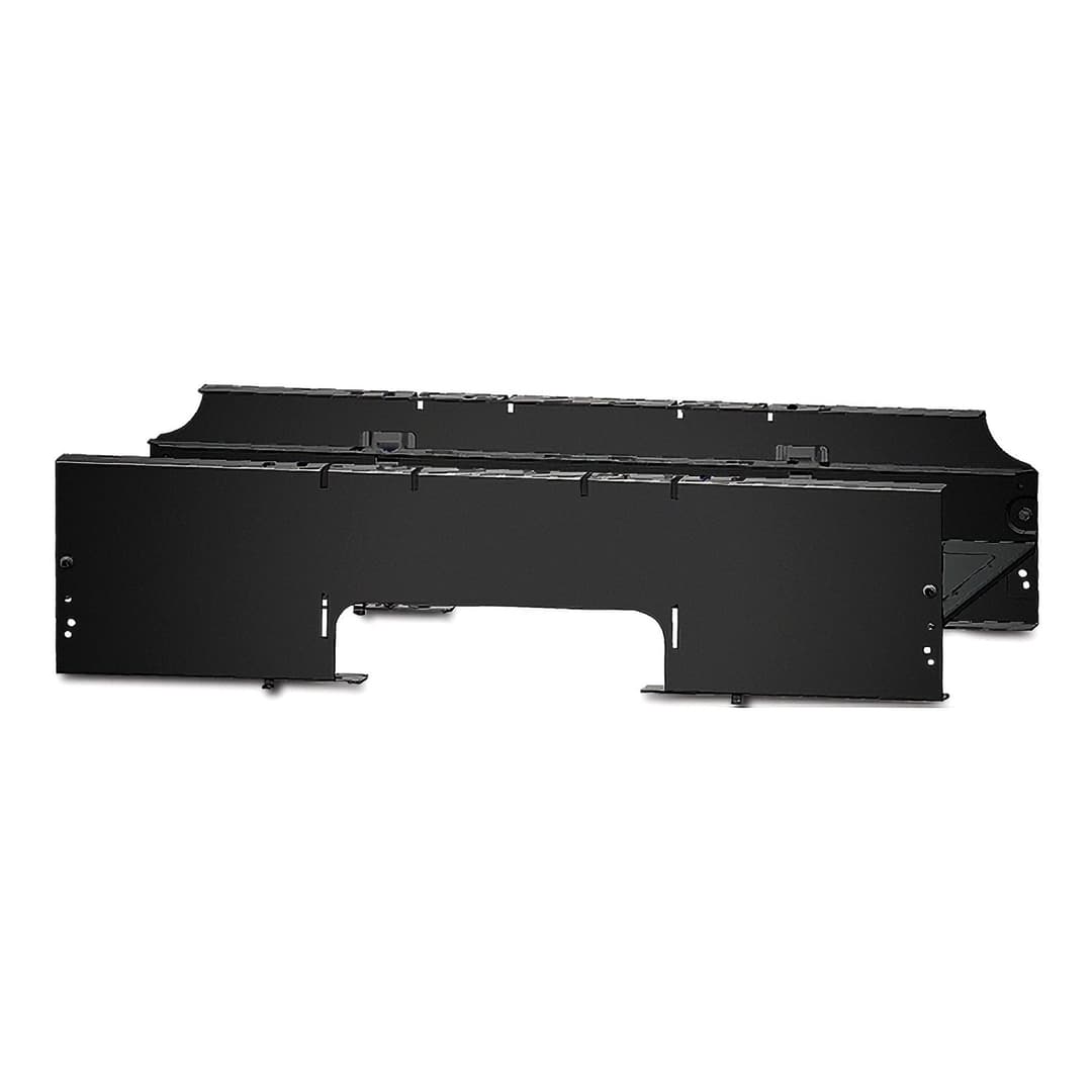 APC NetShelter Cable Management, Cable Trough, Black, 747 x 191.4 x 317.4 mm - Image 1