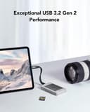 Lexar ES4 2TB Portable External SSD with Magnetic Set USB 3.2 Gen 2 Grey thumbnail 5