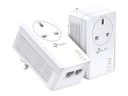 TP-Link TL-PA7027P KIT V1 AV1000 2-Port Gigabit Passthrough Powerline Starter Kit thumbnail 1