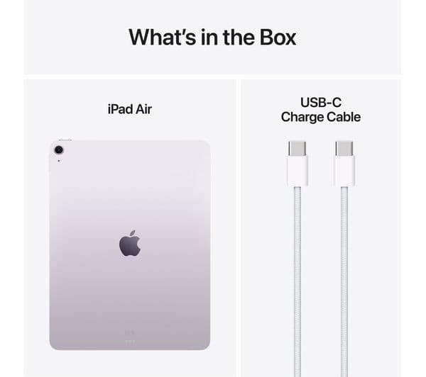 APPLE 11" iPad Air Cellular (2025) - 1 TB, Purple - Image 10
