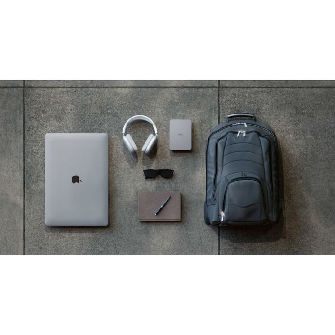 LaCie 1TB USB-C Mobile Hard Drive - Silver - Image 6
