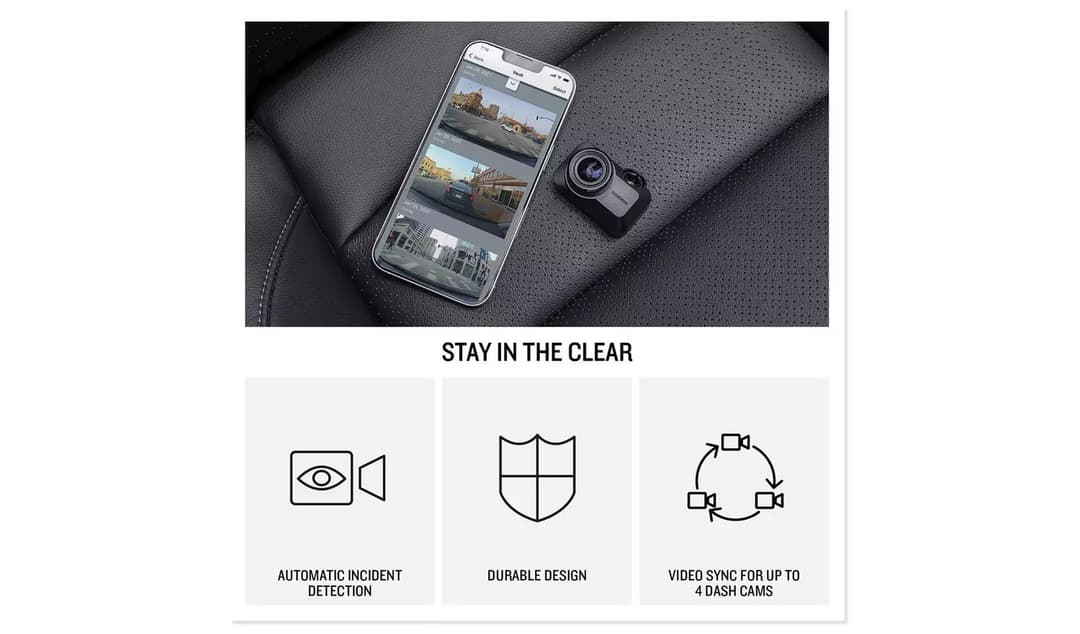 Garmin Dash Cam Mini 3 Full HD 1080p - Black - Image 4