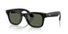 Ray-Ban Meta Wayfarer Gen 2 Smart Glasses Shiny Black Transitions Graphite Green - 50-22