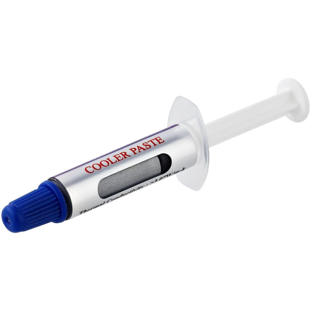 StarTech.com SILVGREASE1 1.5g Metal Oxide Thermal CPU Paste Compound Tube for Heatsink - Image 1