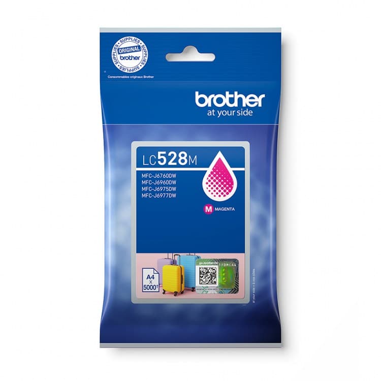 Brother LC528M Super High Yield Magenta Ink Cartridge - Image 1