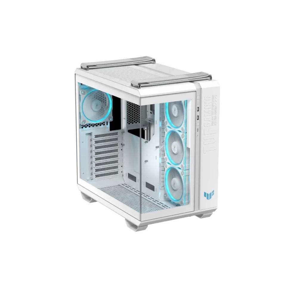 ASUS TUF Gaming GT502 Horizon ARGB Mid Tower Gaming PC Case - White