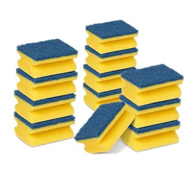 3M Delicate sponge Rectangular Blue, Yellow 12 pc(s) - Image 1