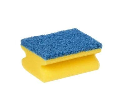 3M Delicate sponge Rectangular Blue, Yellow 12 pc(s) - Image 2