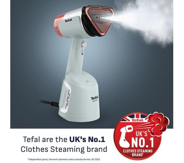 TEFAL AeroSteam DT9814 Clothes Steamer - Sage Green - Image 7