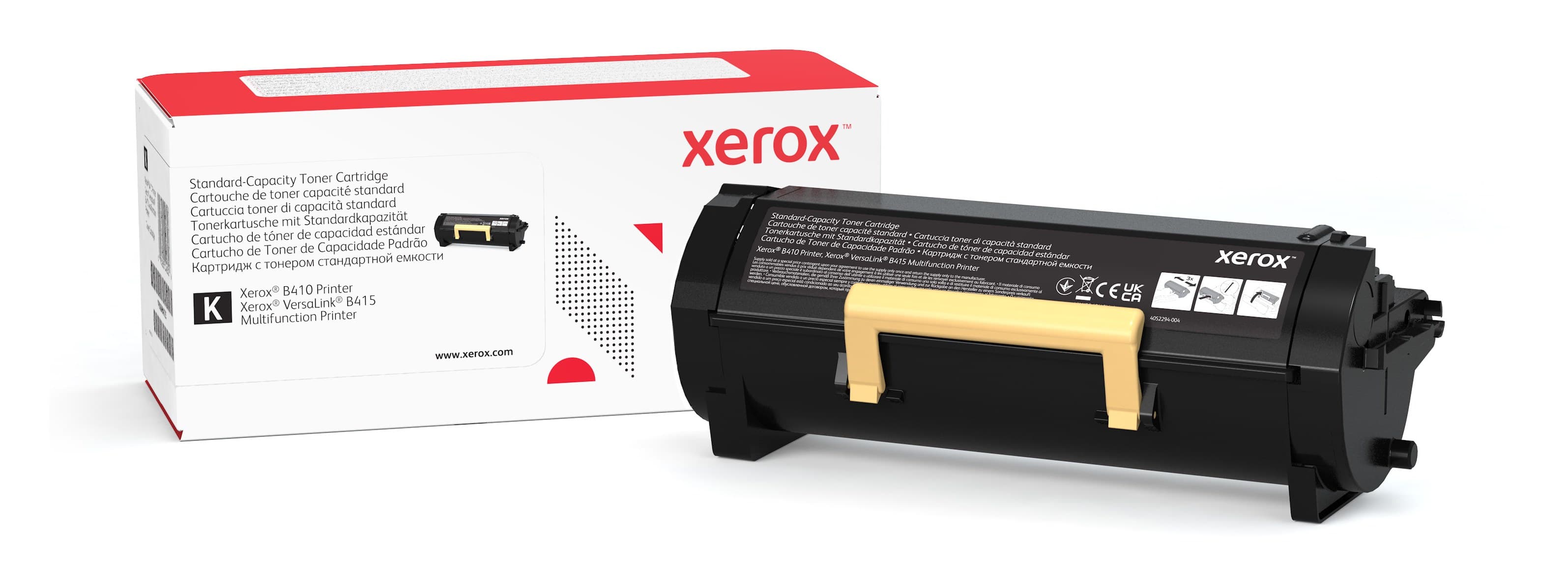 Xerox B410/VersaLink B415 Genuine Black Toner Cartridge - Standard Yield (6,000 pages)