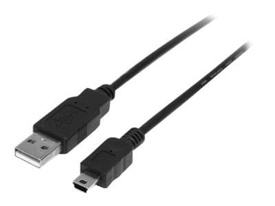 StarTech USB Mini-USB Cable 0.5m Black