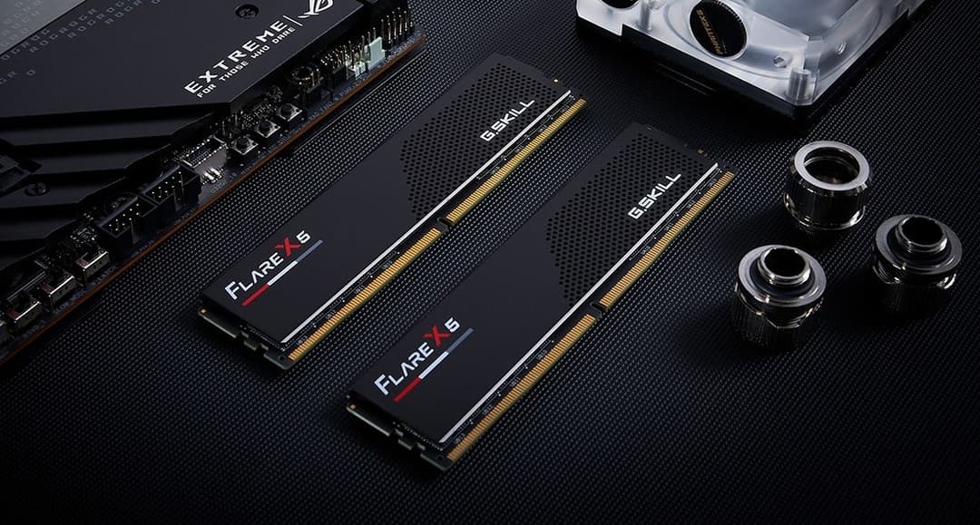 G.Skill Flare X5 32GB (2 x 16GB) DDR5 AMD EXPO Desktop Memory Kit - Matte Black - 6000MHz CL32 - Image 6