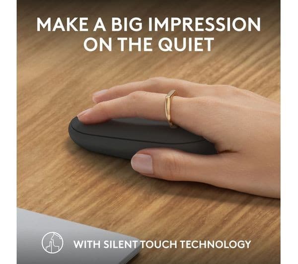 Logitech Pebble 2 M350S Wireless Optical Mouse Graphite - Image 5