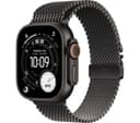 Apple Watch Ultra 3 GPS + Cellular 49mm Black Titanium Case with Black Titanium Milanese Loop - Large thumbnail 1