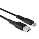 Lindy 0.5m USB to Lightning Cable, Black thumbnail 3