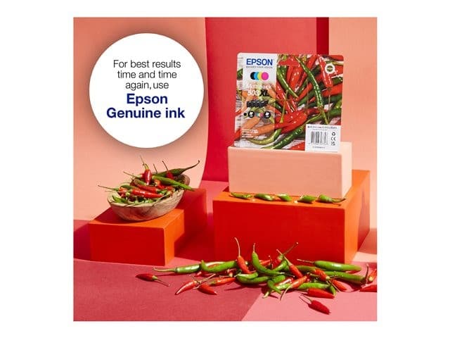 Epson 503/503 XL Multipack - 4-pack - XL(black) + Standard Capacity - black, yellow, cyan, magenta - original - ink cartridge - Image 2