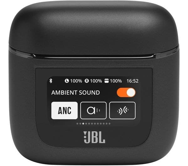 JBL Tour Pro 2 Wireless Bluetooth Noise-Cancelling Earbuds - Black - Image 9
