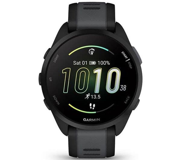 Garmin Forerunner 165 Music Smartwatch 43mm Black/Slate Gray