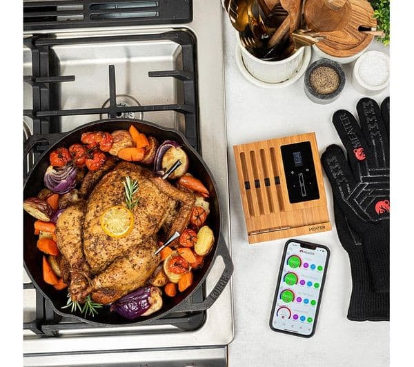 MEATER Block Smart Meat Thermometer - Honey & Bamboo - Image 4