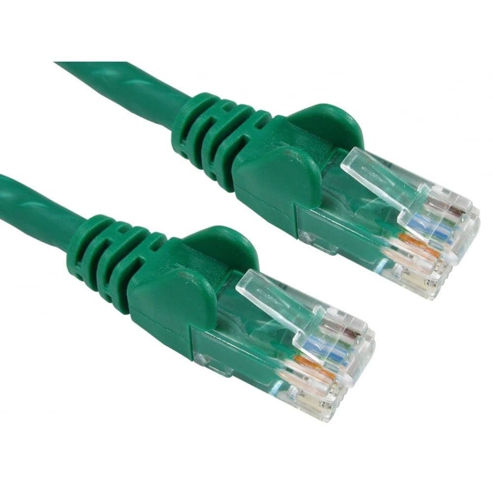 Cables Direct 3m CAT6 LSOH U/UTP Patch Cable - Green (99LHT6-603G)