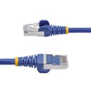 StarTech.com 3m Blue CAT8 Ethernet Cable, Snagless RJ45, 25G/40G, 2000MHz, 100W PoE++, S/FTP, 26AWG Pure Bare Copper Wire, LSZH, Shielded Network Patch Cord w/Strain Reliefs, Fluke Channel Tested thumbnail 3