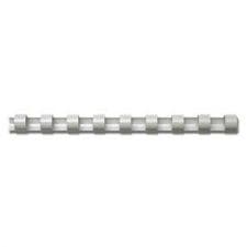 Fellowes 5347003 16mm White Plastic Comb - Image 1