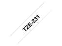 Brother TZe-231 - laminated tape - 1 cassette(s) - Roll (1.2 cm x 8 m) thumbnail 3