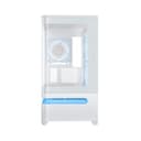 ASUS Prime AP202 ARGB Micro-ATX Curved Tempered Glass PC Case with 3 x 120mm ARGB Fans - White thumbnail 8