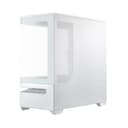 ASUS Prime AP202 ARGB Micro-ATX Curved Tempered Glass PC Case with 3 x 120mm ARGB Fans - White thumbnail 10