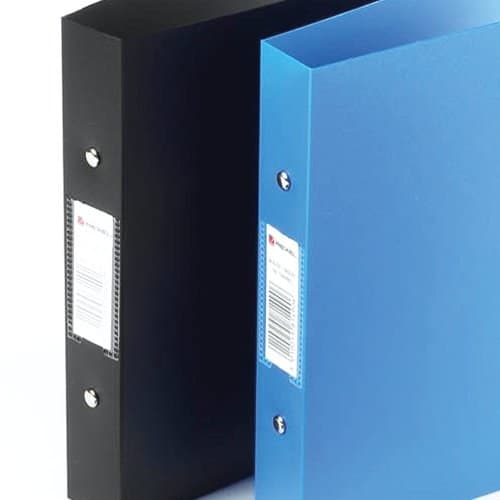 Rexel Budget 2 Ring Binder A5 Blue - Image 3