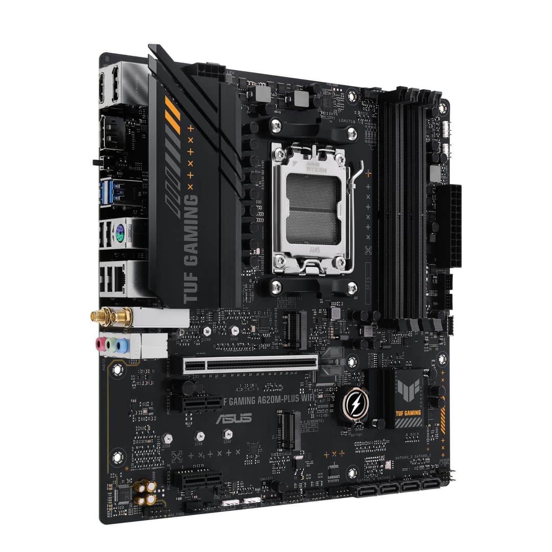 ASUS TUF Gaming A620M-PLUS WIFI DDR5 micro ATX AM5 Motherboard - Image 5