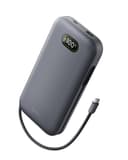 Belkin UltraCharge Pro 27000mAh 240W Power Bank with Integrated USB-C Cable - Charcoal thumbnail 1