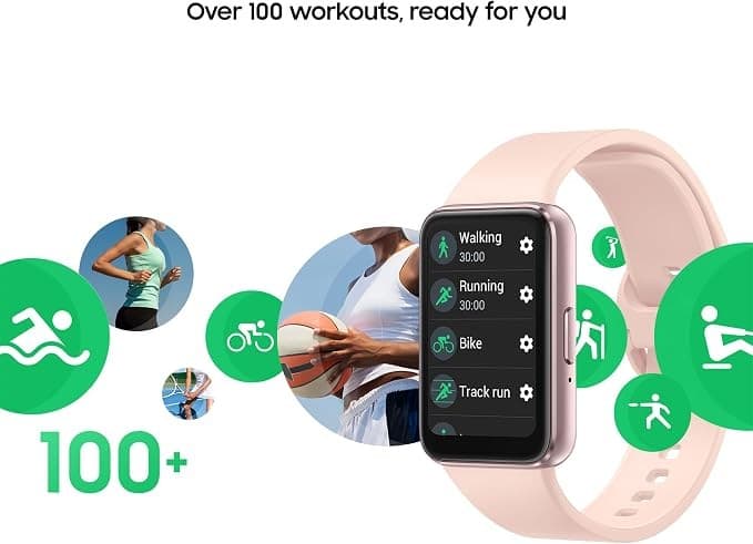 Samsung Galaxy Fit3 Fitness Tracker - Pink Gold - Image 4