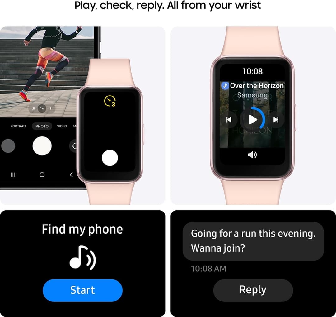 Samsung Galaxy Fit3 Fitness Tracker - Pink Gold - Image 6