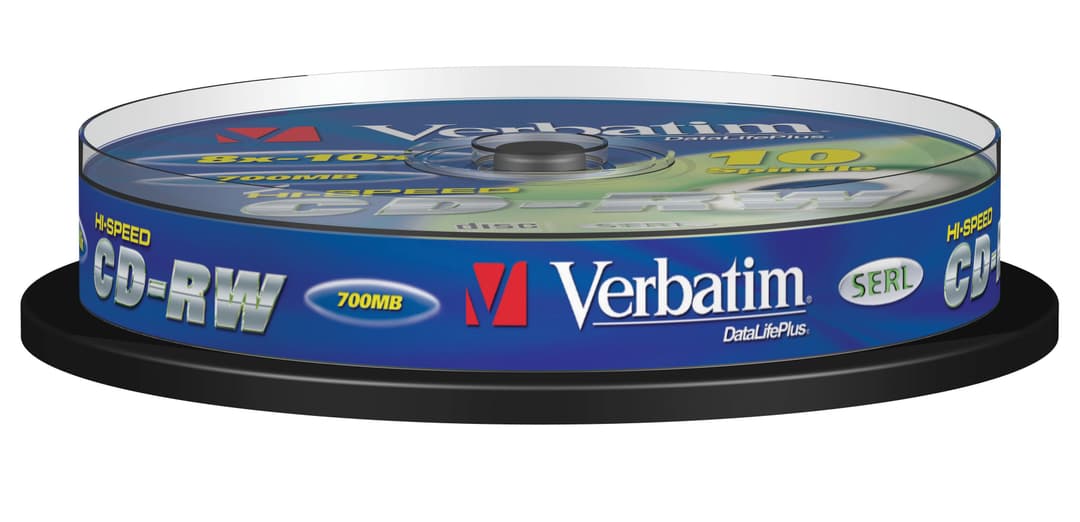 Verbatim CD-RW 12x 700 MB 10 pc(s) - Image 2