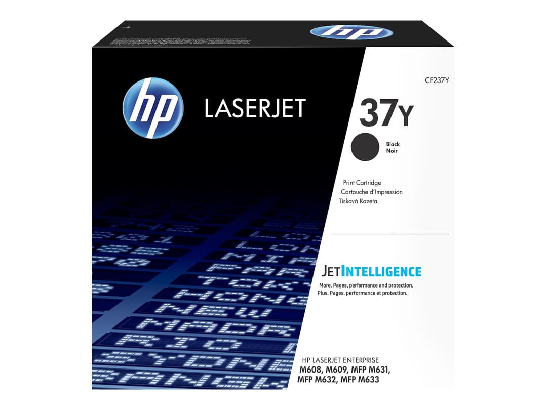 HP 37Y - Extra High Yield - black - original - LaserJet - toner cartridge (CF237Y) - Image 1