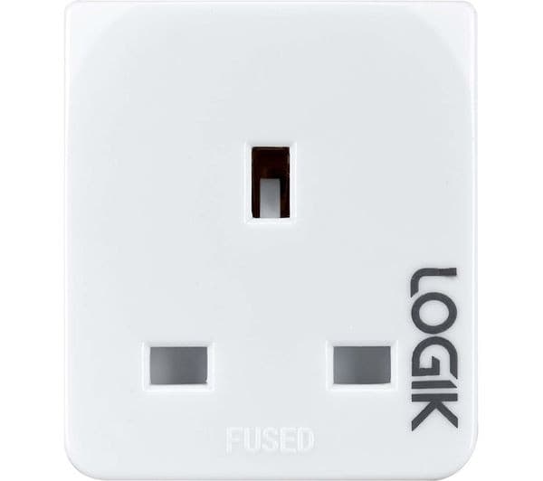 LOGIK L3WAYP18 3-Socket Plug Adapter - Twin Pack - Image 2