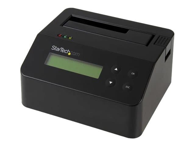 StarTech SDOCK1EU3P Hard Drive Eraser Black