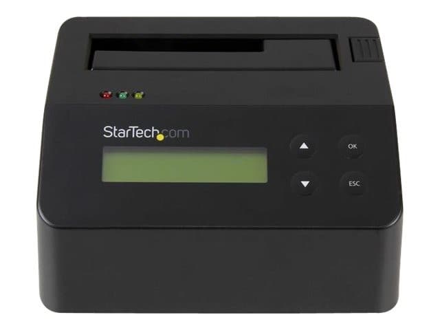 StarTech SDOCK1EU3P Hard Drive Eraser Black - Image 2