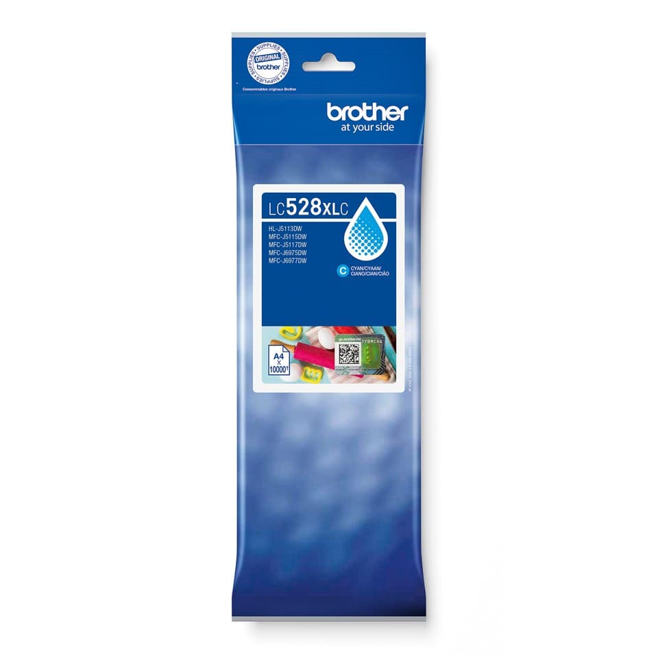 Brother LC528XLC ink cartridge 1 pc(s) Original Ultra High Yield Cyan
