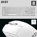 MSI FORGE K210 WIRELESS COMBO, QWERTY, UK Layout - Keyboard + Mouse Bundle, Scissor Switches, Low-Profile, 2.4GHz, 120-hour, rechargeable, USB 2.0, Mouse, 1600 DPI Optical Sensor, Symmetrical thumbnail 4