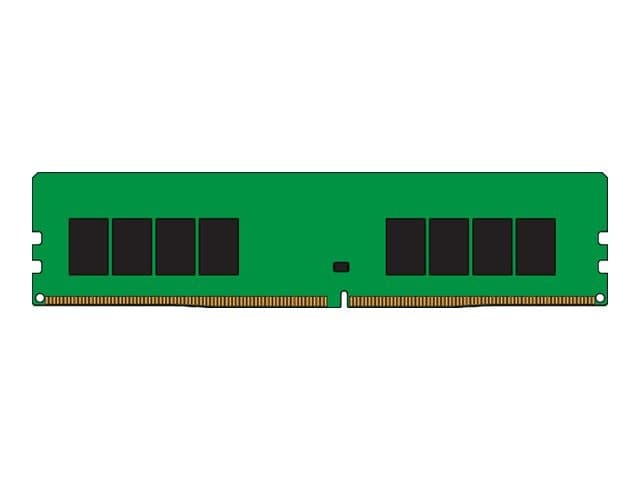 Kingston ValueRAM KVR32N22D8/16 16GB DDR4 3200MT/s CL22 PC4-25600 Non-ECC Unbuffered 288-pin DIMM Desktop Memory Module