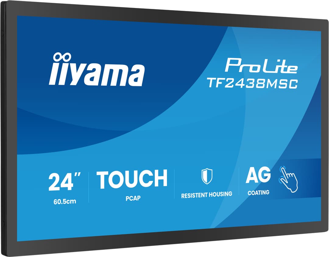 iiyama TF2438MSC-B2 touch control panel 60.5 cm (23.8") 1920 x 1080 pixels - Image 1