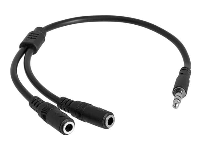 StarTech MUY1MFFS 3.5mm Audio Cable Black - Image 3