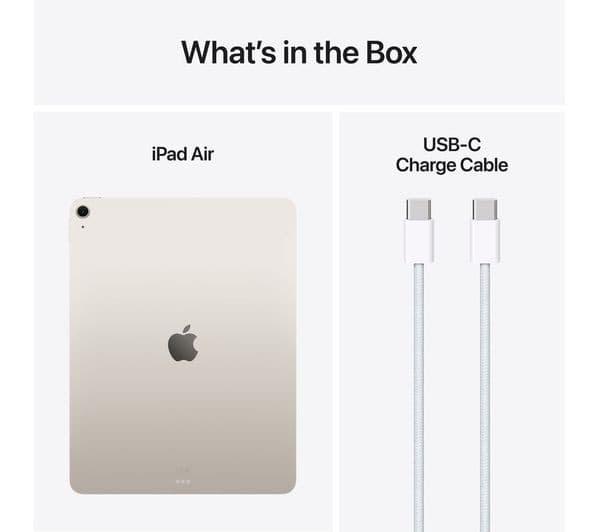 Apple iPad Air (M3, 2025) 11-inch Wi-Fi + Cellular 1TB - Starlight - Image 10