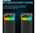 JLab JBuds Party Portable Bluetooth Speaker - Black thumbnail 4