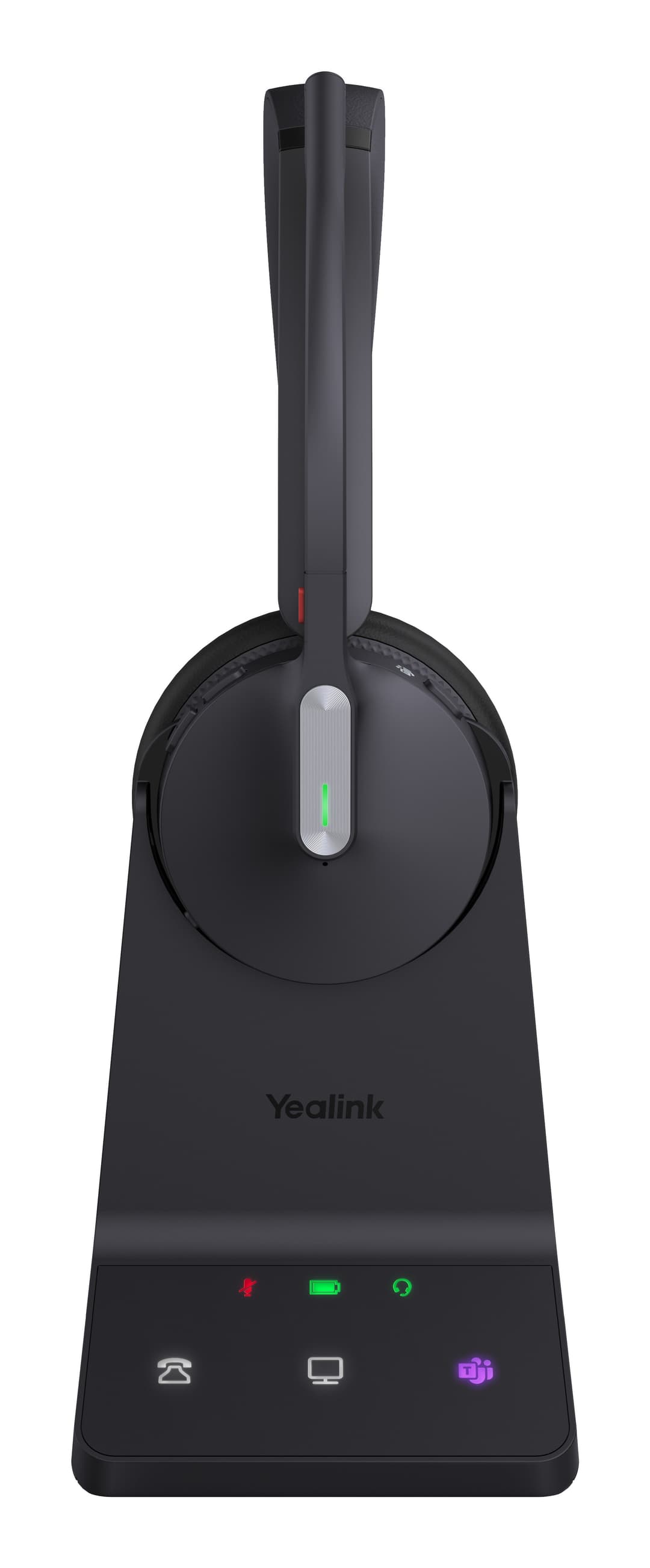 Yealink WH64 Dual Teams Headset Wireless Head-band Office/Call center USB Type-C Bluetooth Black - Image 2