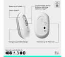 Logitech Pop Icon Combo Wireless Keyboard & Mouse White thumbnail 7